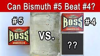 BOSS Bismuth #5 vs. #4 Ballistics Gel & Pattern Test