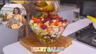 How To Prep And Make Fruit Salad For A Healthier Living! / Very Delicious Recipe