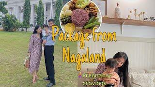 Package from Nagaland by Mom | Pregnancy Cravings | Cooking smoked pork