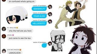 day in the life of bungo stray dogs || bsd text || part 1