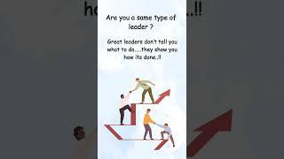 The Best Leader 🫰🫰
