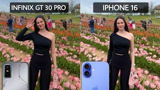Infinix GT 30 Pro 5G Vs iPhone 16 Camera Test Comparison
