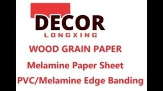 laminated paper for Furniture PU paper