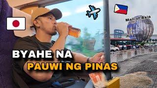 BYAHE NA TAYO PAPUNTANG PINAS | buhay sa Pinas 