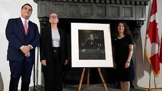 Stolen Winston Churchill portrait sold in Italy returned to Canada