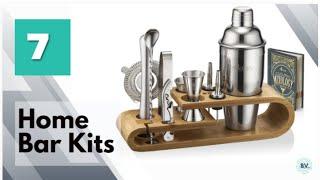 7  Top Home Bar Kits - Bar Tool Sets