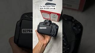 Canon 700d With 18 200 Lens | Second Hand Camera Market | Old Camera Market | Dslr Camera Market