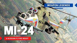 Mi-24 (Hind) attack / gunship helicopter | The Russian flying beast