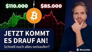 BITCOIN: So kritisch ist es wirklich! - Altcoin Chance nach Korrektur? | Krypto News