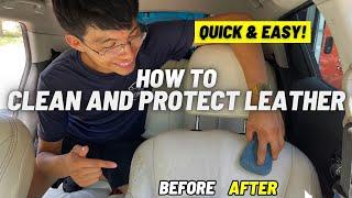 How To Clean & Condition Leather Seats - Detailing Beyond Limits