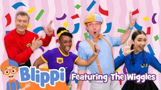 Blippi Wiggle (Feat. The Wiggles)  | Blippi Songs | Educational Songs For Kids