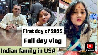 First vlog of the year 2025/ a day in my life in USA/ Indian grocery shopping in USA/ lifestyle vlog