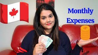 Monthly expenses in Calgary| Cost of living in Canada| My monthly expense