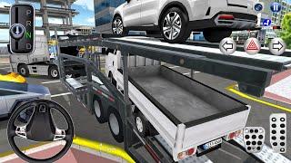 New Multi Storey Trailer Transporting SUVs: 3D Driving Class 2 - Car Game Android Gameplay