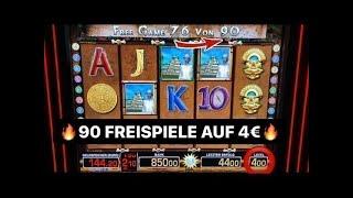 90 FREISPIELE Lost Temple auf 4 Euro  MERKUR MAGIE Casino Novoline Jackpot Spielothek Spielhalle