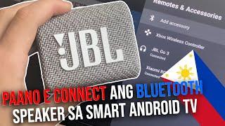 Paano econnect ang Bluetooth speaker sa smart TV - smart android TV