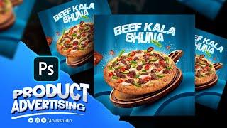 Creative Product Advertising Design | Photoshop Tutorial