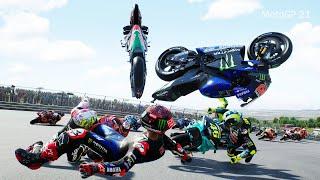 MotoGP 21 - Crash Compilation #3 (PC UHD) [4K60FPS]