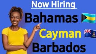 (Still Searching )5 High Paying Jobs With Training Provided/Cayman/Bahamas/Barbados Apply Now!