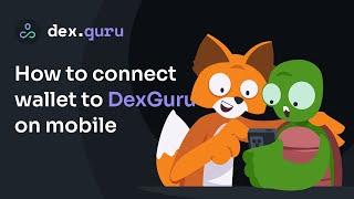 Connect wallet to DexGuru on mobile