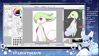 Stream Speedpaint 1: Pokemon and Patreon