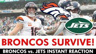 Denver Broncos SHOCK The NFL With Win vs. Jets: Bo Nix Highlights, Tyler Badie Injury News