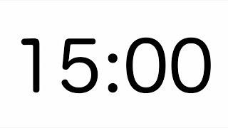 15分タイマー【作業用】