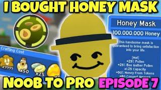 I BOUGHT HONEY MASK - Bee Swarm Simulator NOOB to PRO Episode 7