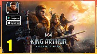 King Arthur: Legends Rise Gameplay Walkthrough (Android, iOS) - Part 1