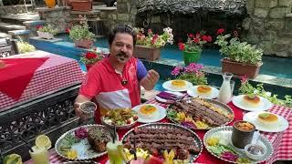 یه باغ رستوران دنج و باصفا در فشم | The most beautiful garden restaurant in Fasham-Tehran