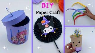 20 Easy Paper craft/ Easy craft ideas / miniature craft / how to make / DIY / school project #craft