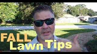 Fall Lawn Tips - Cool Season Grasses