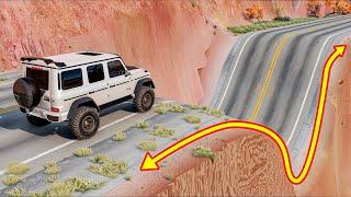 Cars vs Giant Dip BeamNG Drive Challenge Ends in Total Destruction!