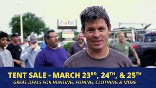 Tent Sale 2023 Jacksonville Florida March 23-25