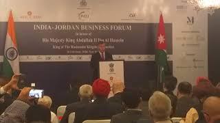King Abdullah II bin Al- Hussein, the King of Hashemite Kingdom of Jordan's Address