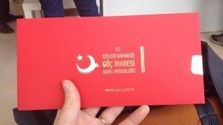 خطوات تجديد الإقامة في تركيا على النظام الإلكتروني الجديد التابع لإدارة الهجرة .