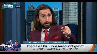 FIRST THINGS FIRST | Nick Wright IMPRESSED, Buffalo Bills Are A REALLY REALLY Good Team | NFL