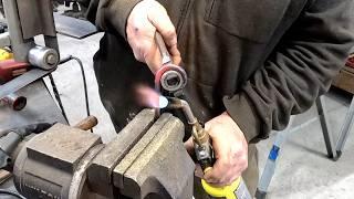 Homemade tool pliers for bending circles