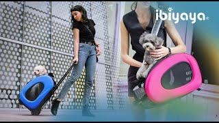 4 in 1 Multifunctional Pet Carrier | FC1008 EVA Pet Carrier/ Pet Wheeled Carrier | IBIYAYA