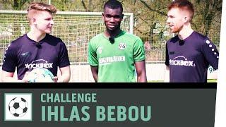 Dribbelduell vs. Ihlas Bebou | Hannover 96 | Fußball-Challenge | Kickbox