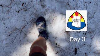 Frozen Feet & Filters!? | Thru Hiking The Arizona Trail! | Day 3