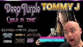 TOMMY JOHANSSON - Child in time (DEEP PURPLE) epic cover | REACTION