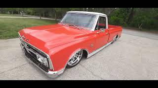 1968 GMC c10 c15 custom truck LS swapped airride AC Rumley Motors Greensboro NC