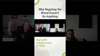 Why Negating the Brand Doesn’t Do Anything #shorts #googleads #pmax #paidtraffic #ppc #advertising