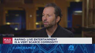 Live Nation CEO: Live entertainment is a very scarce commodity