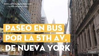 NAVIDADES EN NUEVA YORK - Paseo en bus por la 5th Avenida 