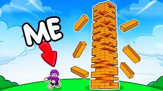 GIANT JENGA in Roblox!