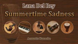 Summertime Sadness - Lana Del Rey (Acoustic Karaoke)