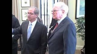 Warren Buffett visits New Orleans