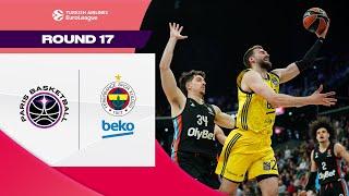 High PRESSURE in PARIS | Paris - Fenerbahce | BASKETBALL HIGHLIGHTS R17 2024-25